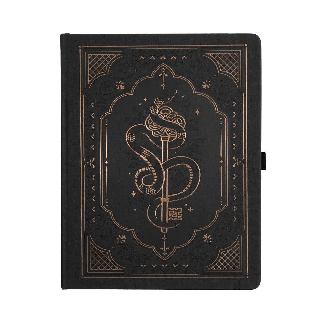 Coiled Key Dot Grid Notebook - Archer and Olive