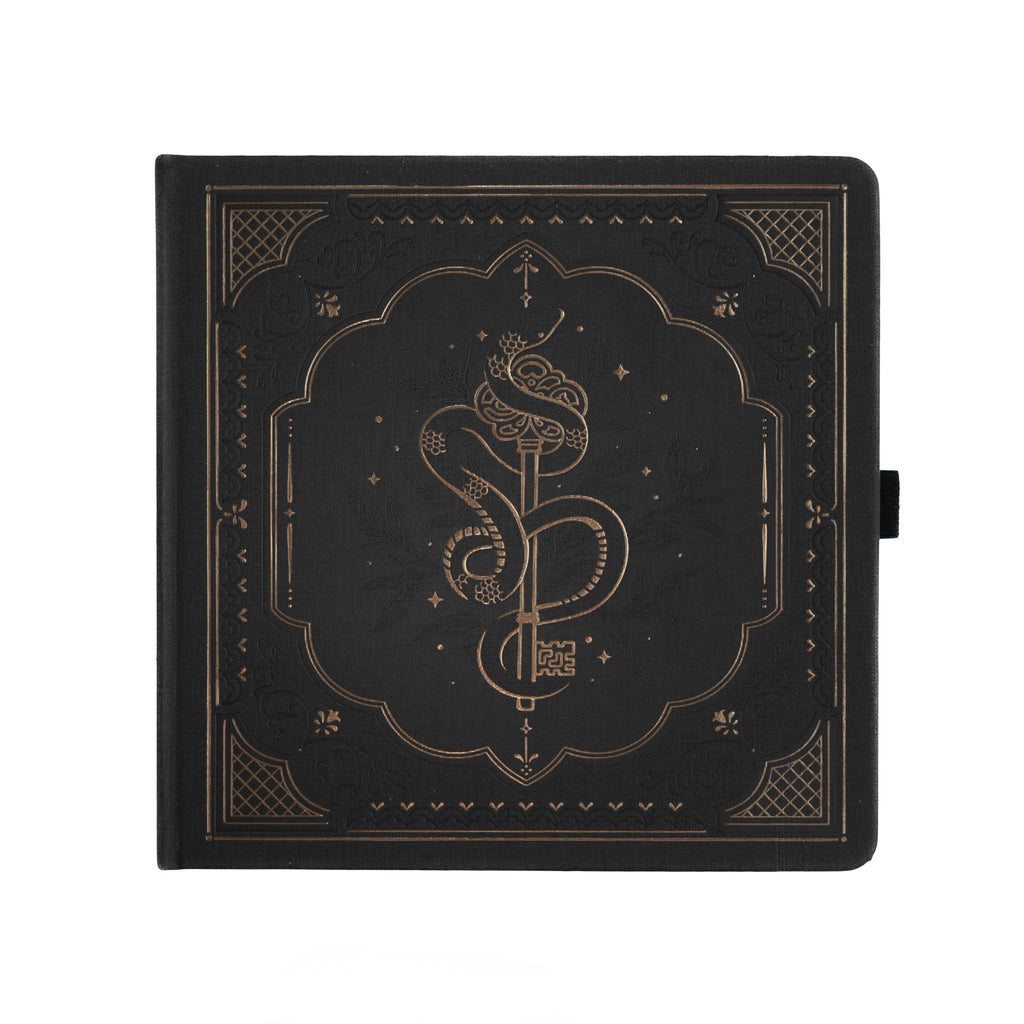 Coiled Key Dot Grid Notebook - Archer and Olive