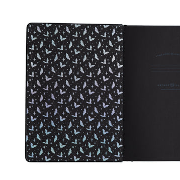 Cute Bat Dot Grid Notebook - Archer and Olive
