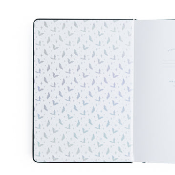 Cute Bat Dot Grid Notebook - Archer and Olive