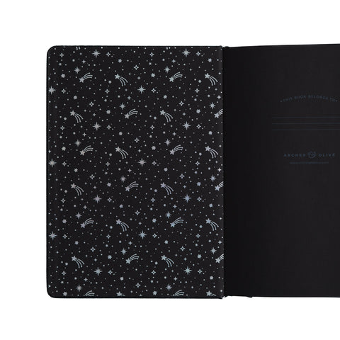 Lunar Veil Dot Grid Notebook - Archer and Olive
