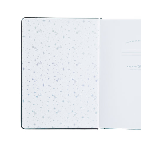 Lunar Veil Dot Grid Notebook - Archer and Olive
