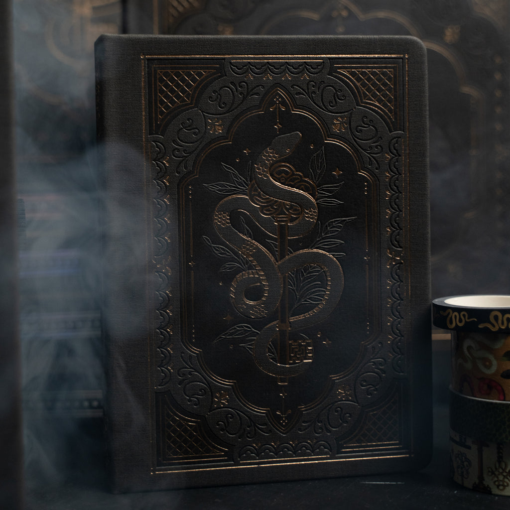 Coiled Key Dot Grid Notebook – Deckled Pages - Archer and Olive