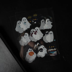 Cute Ghost Sticker Set - Archer and Olive