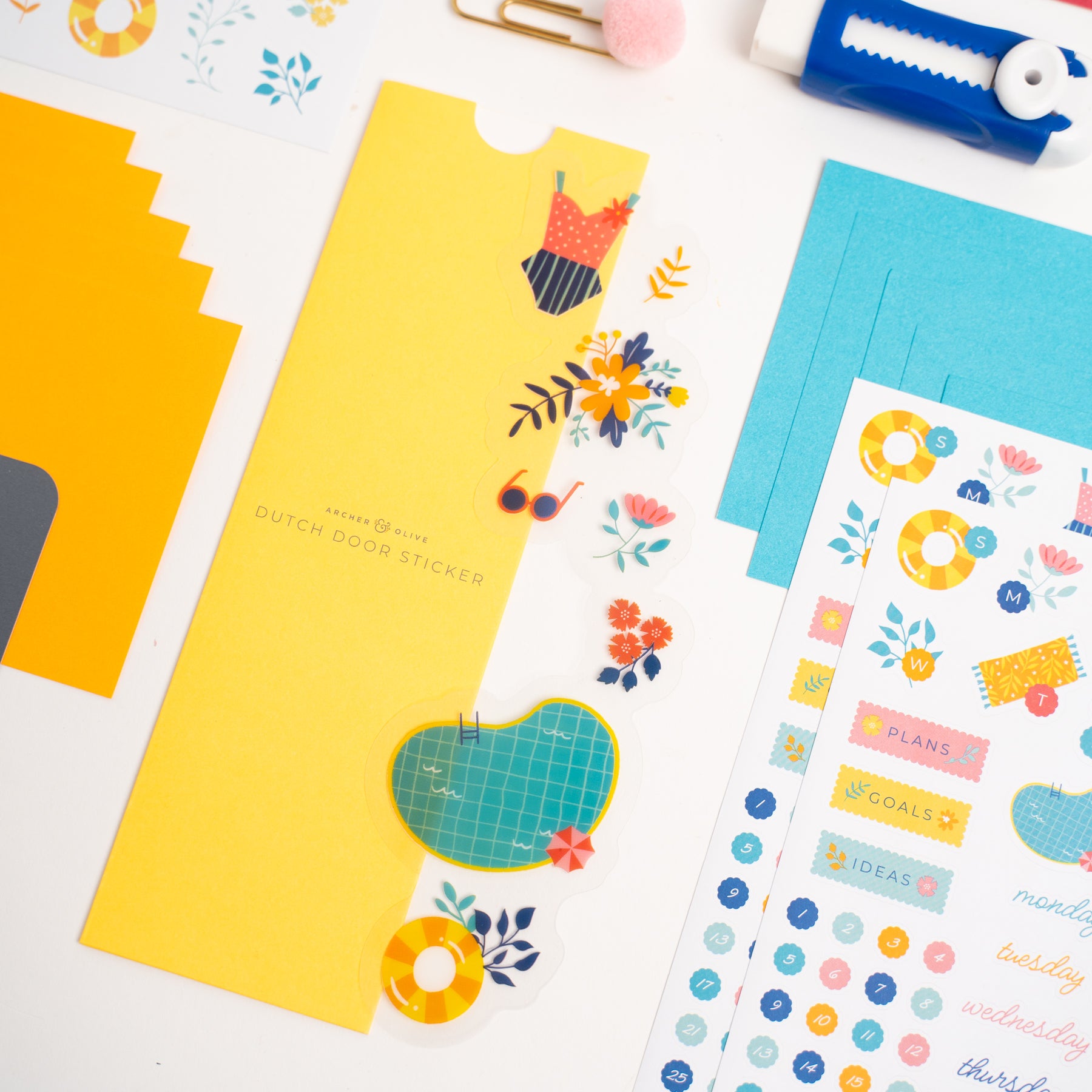 July Monthly Kit - Archer and Olive