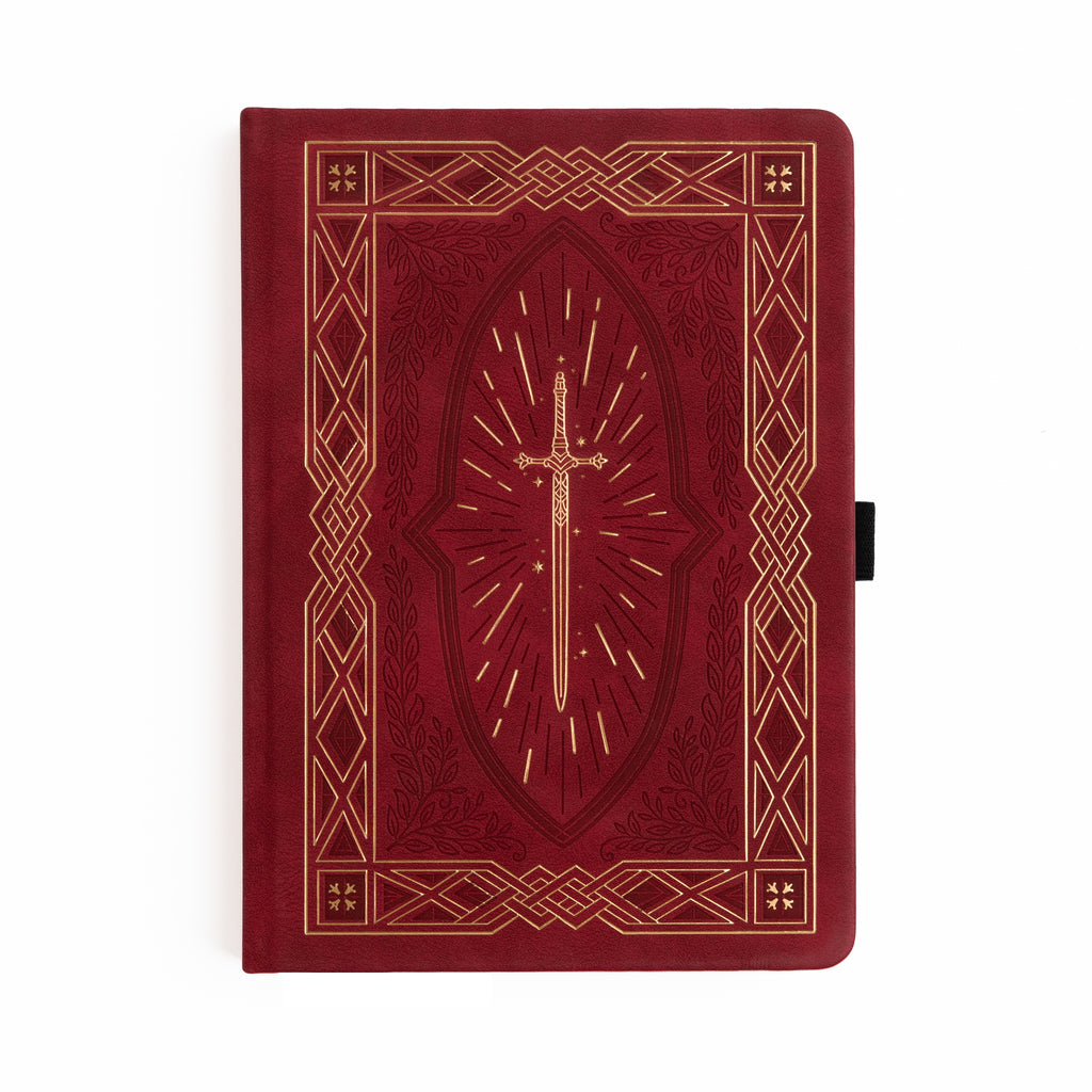 Knight's Sword Notebook - Archer and Olive