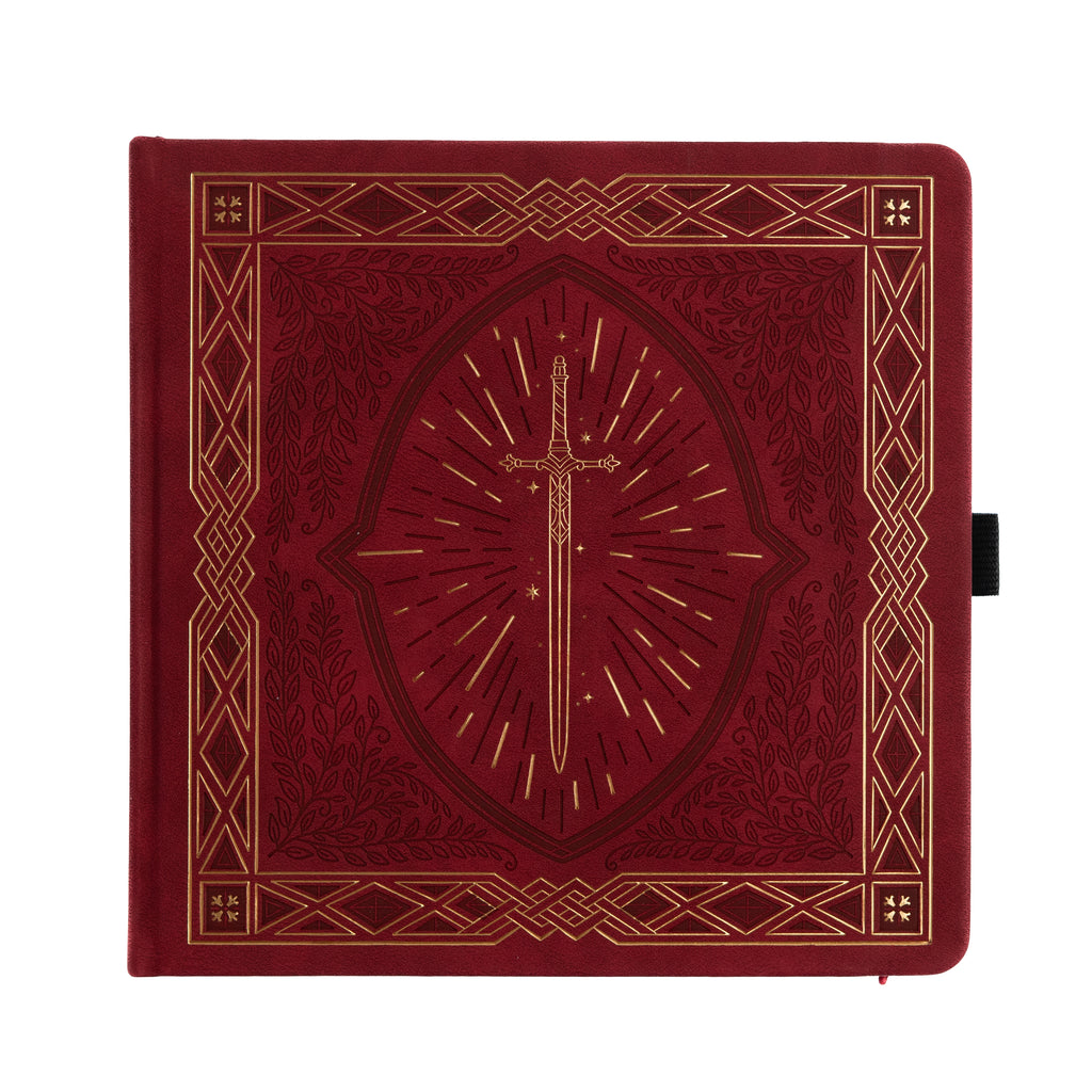 Knight's Sword Notebook - Archer and Olive