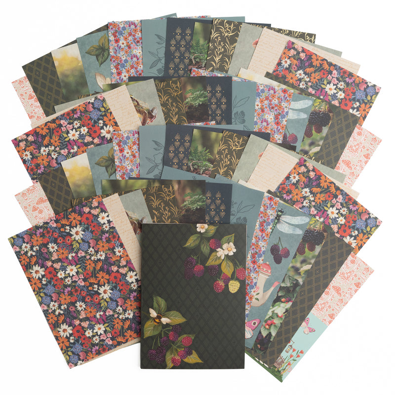 Meadow & Vine Collage Paper Pad - Archer and Olive