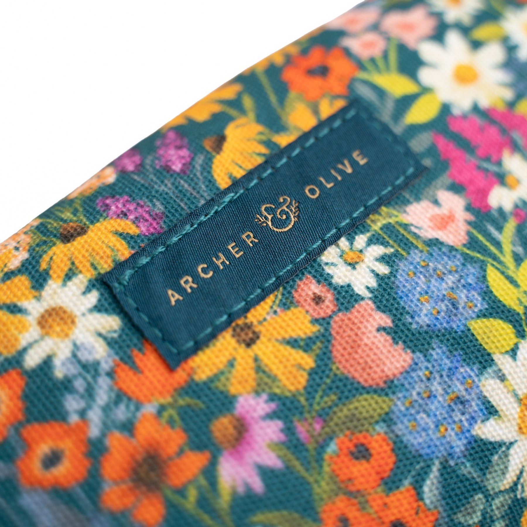 Meadow & Vine Boxy Zipper Pouch - Archer and Olive