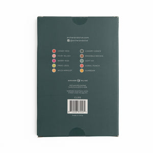 Meadow & Vine Set of 10 Calliograph Pens - Archer and Olive