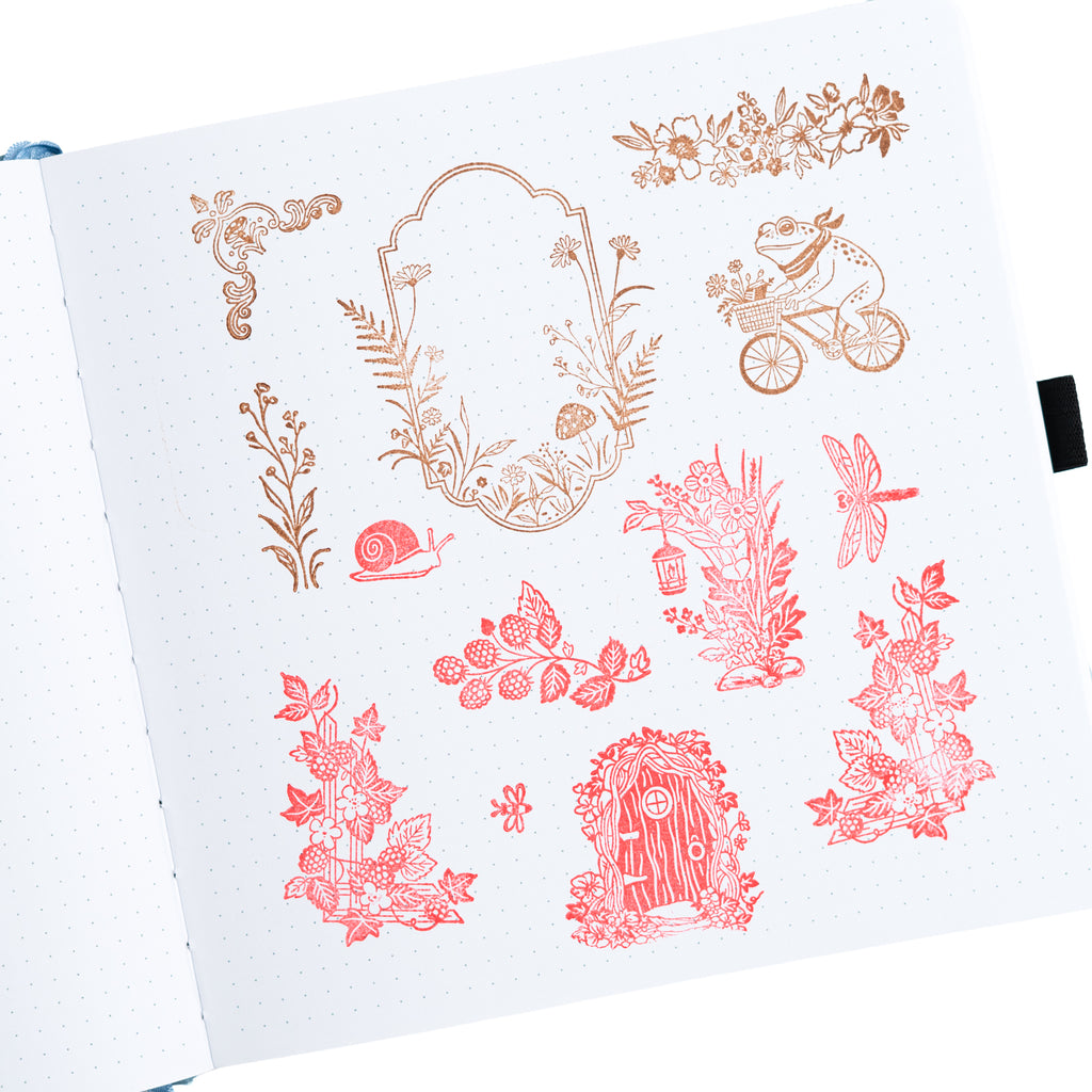 Meadow & Vine Acrylic Stamps - Archer and Olive