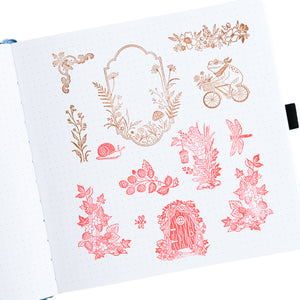 Meadow & Vine Acrylic Stamps - Archer and Olive