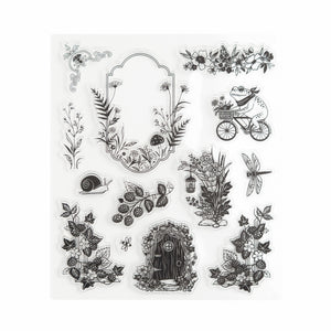 Meadow & Vine Acrylic Stamps - Archer and Olive