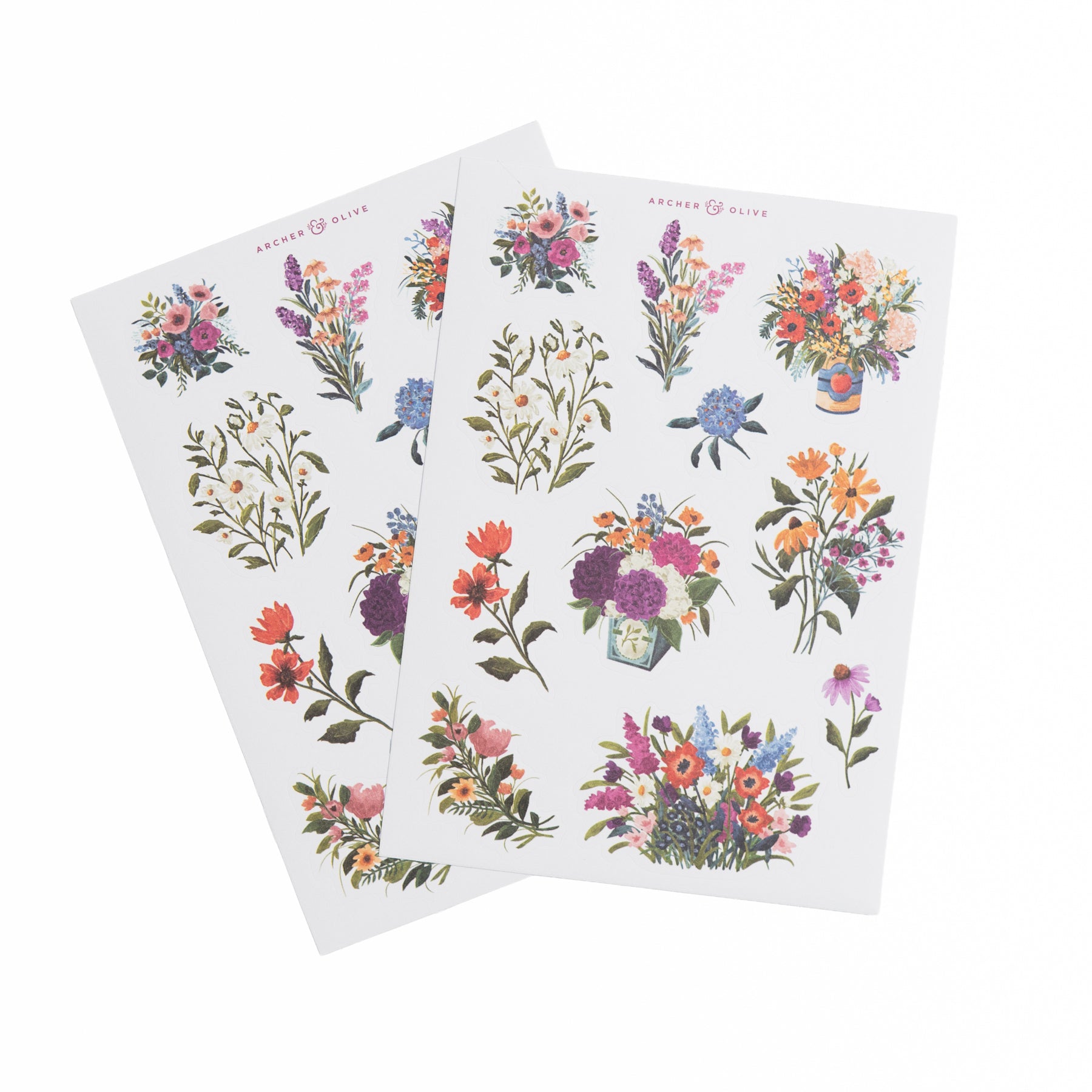 Stickers: Wildflowers - Archer and Olive