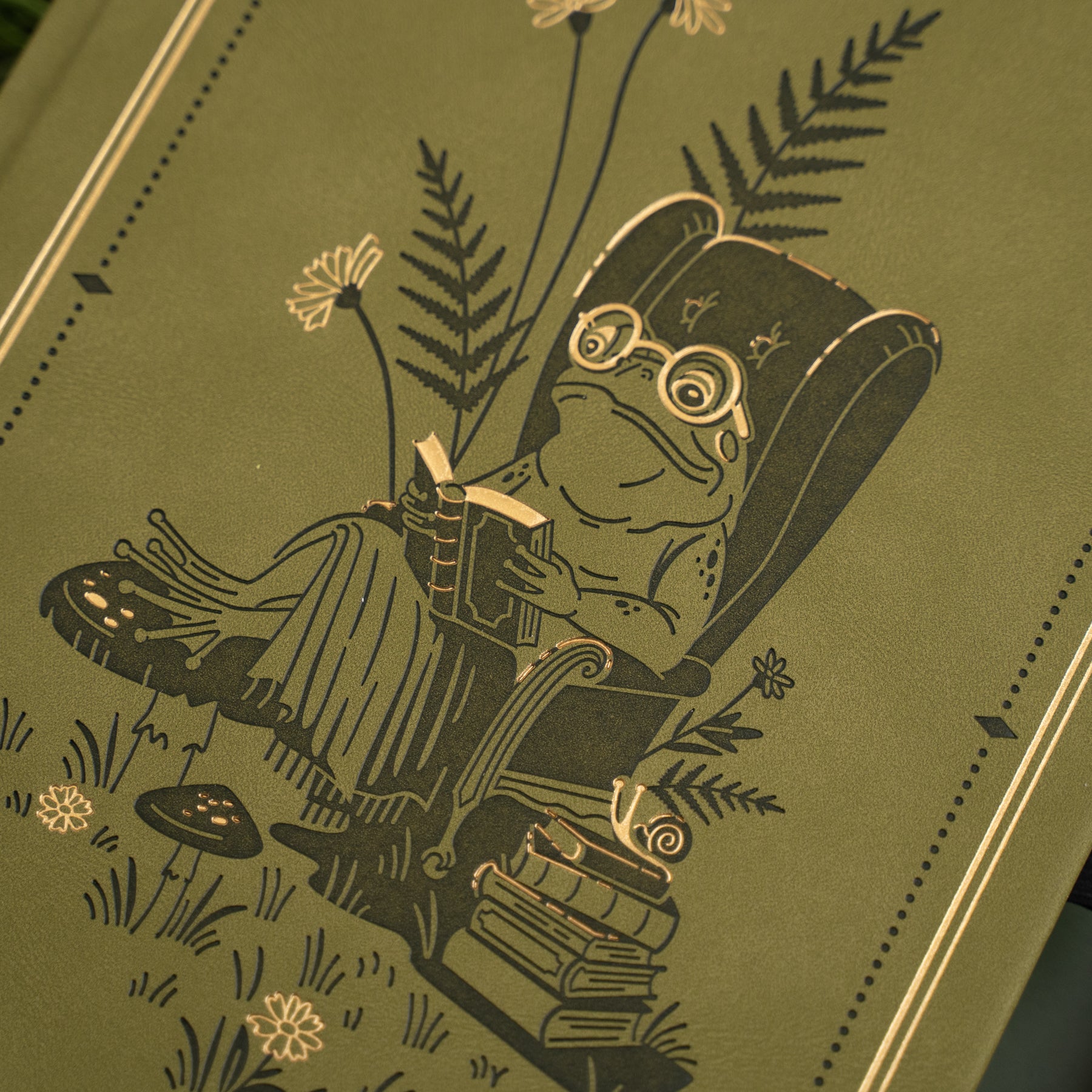 Literary Frog | Notebook - Archer and Olive