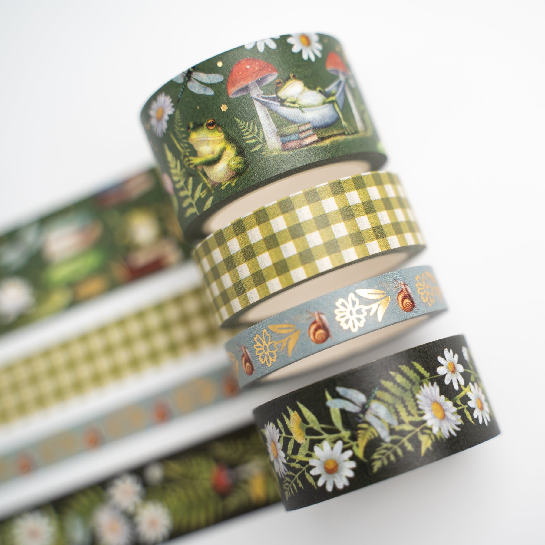 Washi: Literary Frog - Archer and Olive