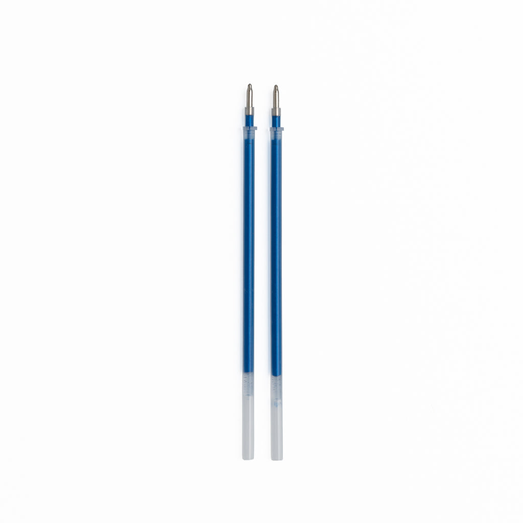 Metallic Blue Gel Pen Refills .5mm | Set of 2