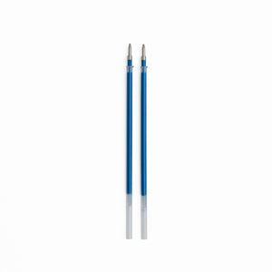 Metallic Blue Gel Pen Refills .5mm | Set of 2