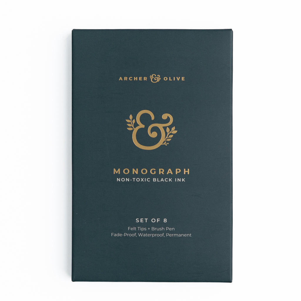 Monograph Studio Set of 8 - Archer and Olive