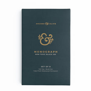 Monograph Studio Set of 8 - Archer and Olive