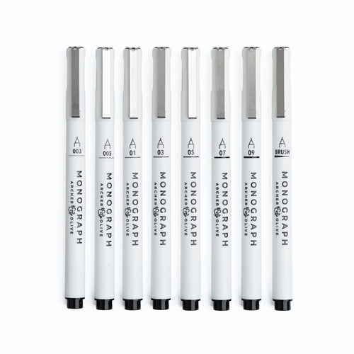 Monograph Studio Set of 8 - Archer and Olive