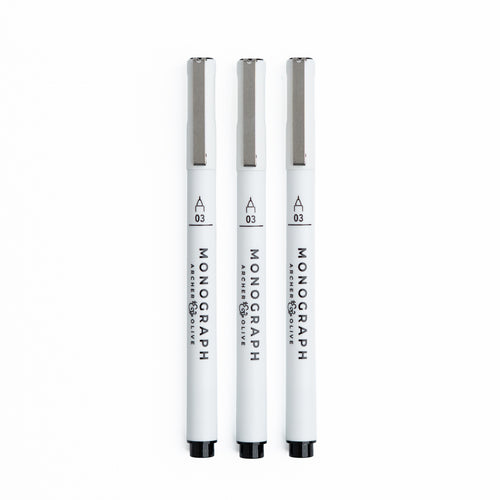 Monograph Pen Sets - Archer and Olive