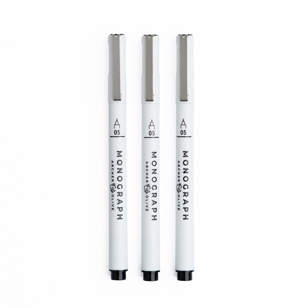 Monograph Pen Sets - Archer and Olive