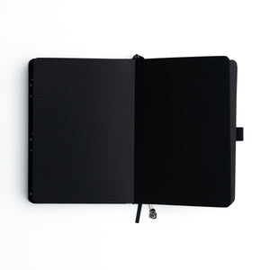 A5 Wonderstruck Blackout: Dot Grid Notebook - Archer and Olive