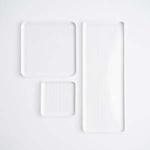 Acrylic Stamping Block Set of 3 - Archer and Olive