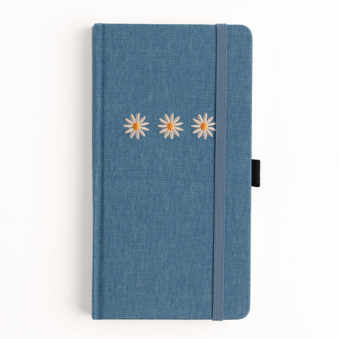 Denim & Daisies: Dot Grid Notebook - Archer and Olive