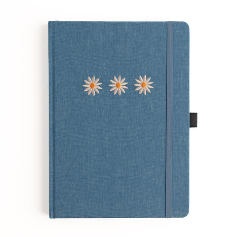 Denim & Daisies: Dot Grid Notebook - Archer and Olive