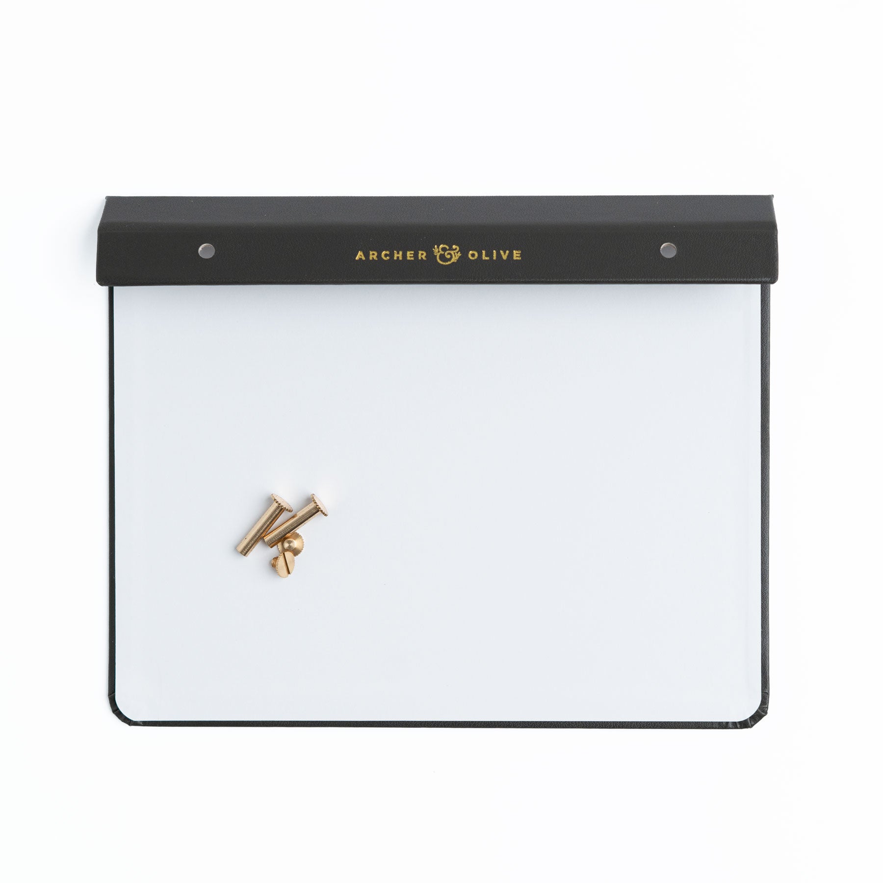 Notepad Backing + Screws + Box Set - Archer and Olive