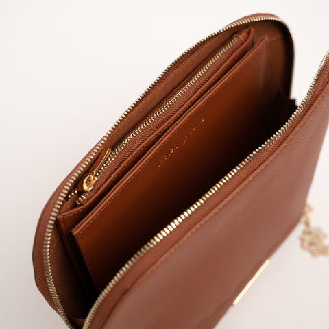 Vegan Leather Travel Accessory Pouch with Insert - Archer and Olive