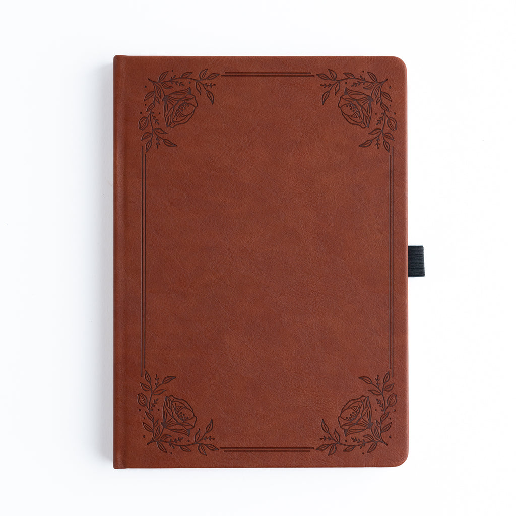 B5 Minimal Floral Undated Planner - Archer and Olive