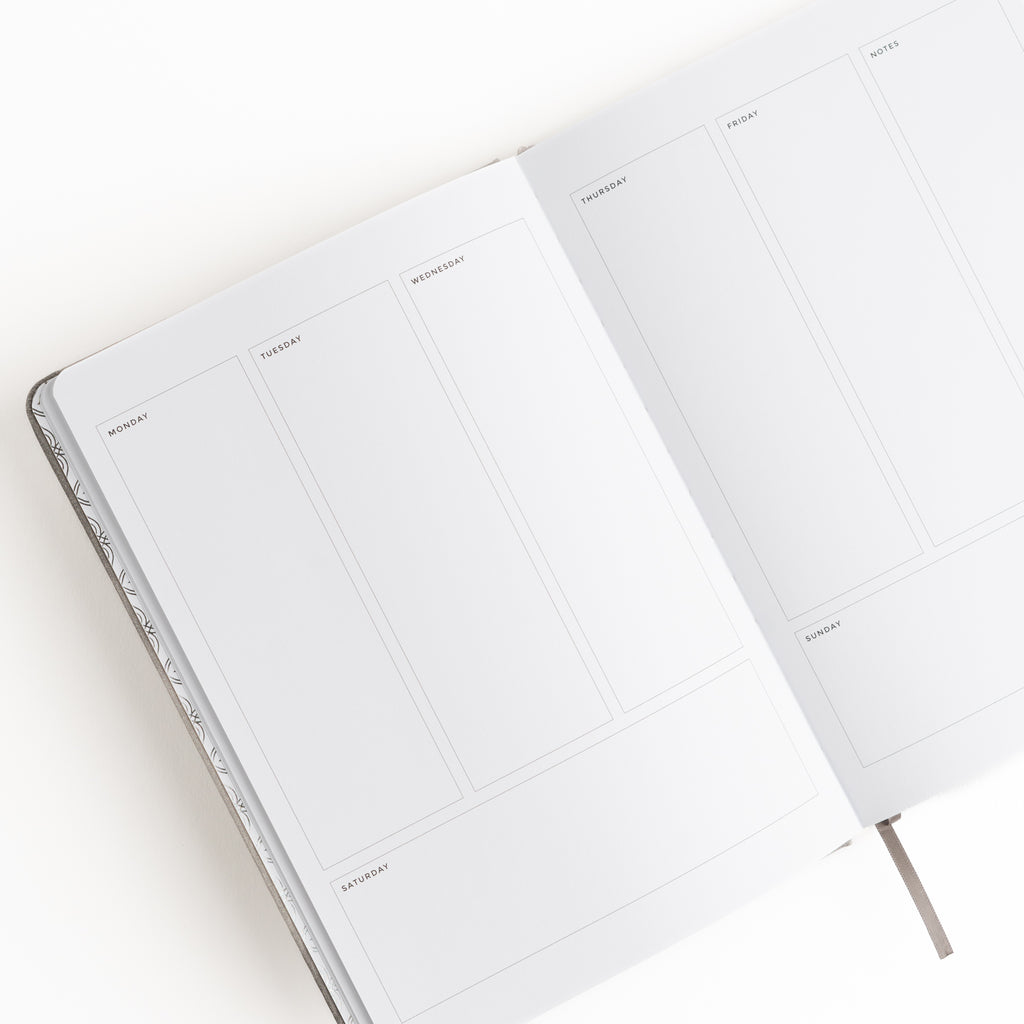 A5 storybook undated planner archer and olive
