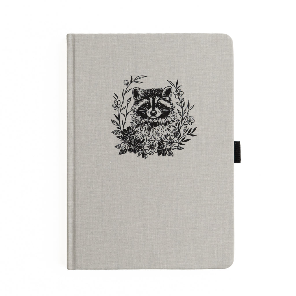 A5 Radiant Raccoon: Lined Notebook - Archer and Olive