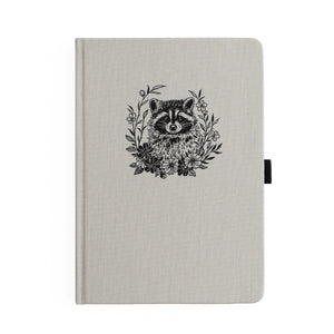 A5 Radiant Raccoon: Lined Notebook - Archer and Olive