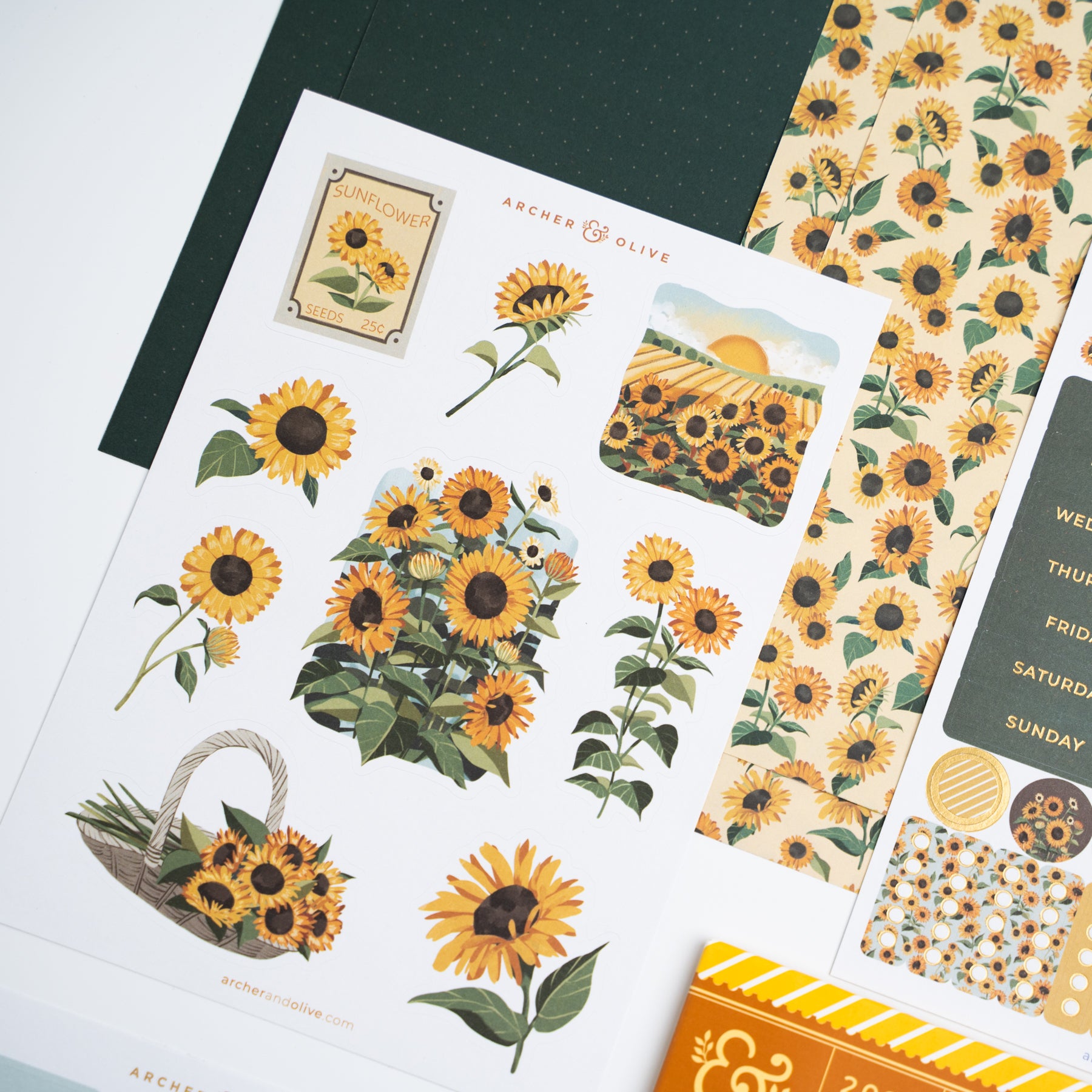 Sunflower Field Kit - Archer and Olive