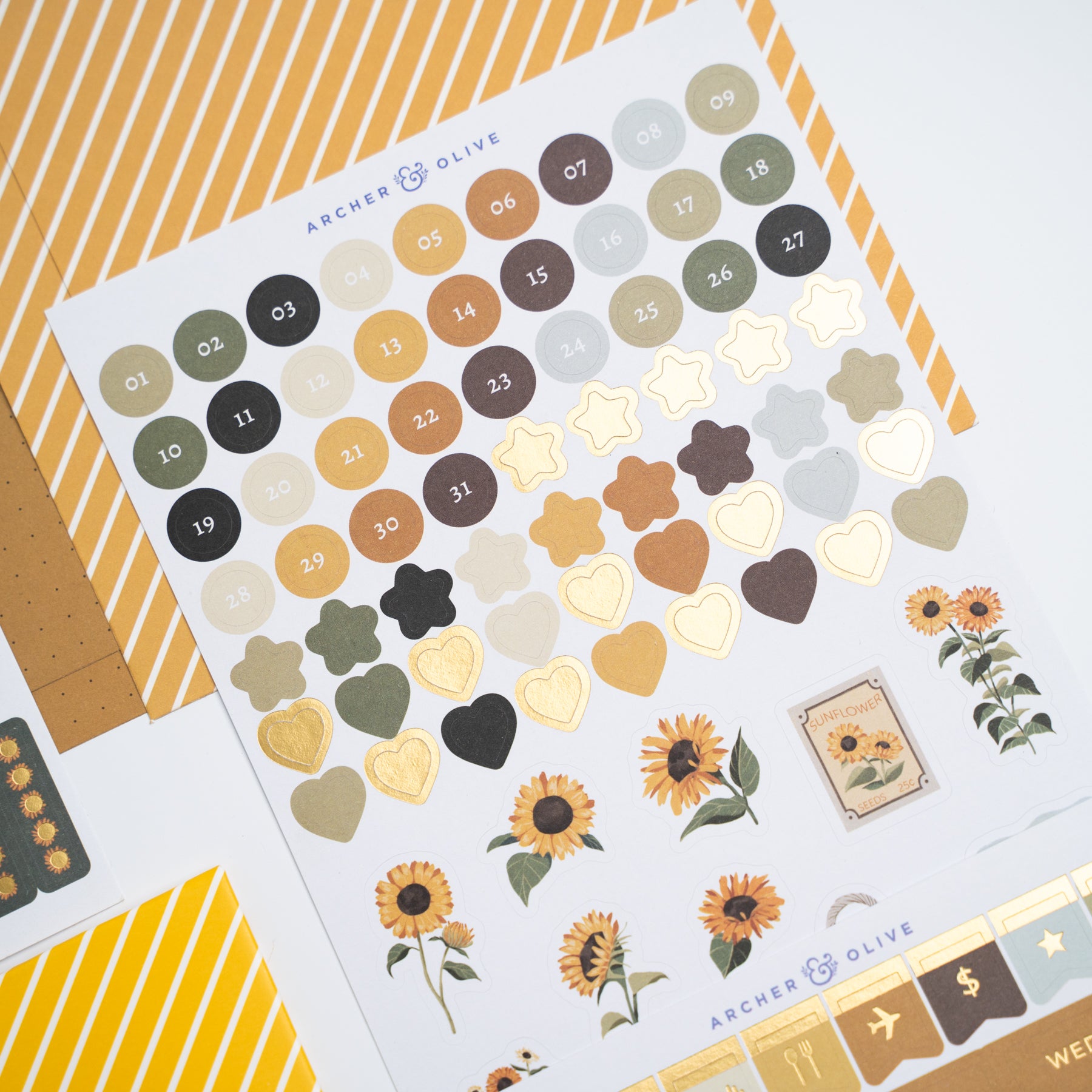 Sunflower Field Kit - Archer and Olive