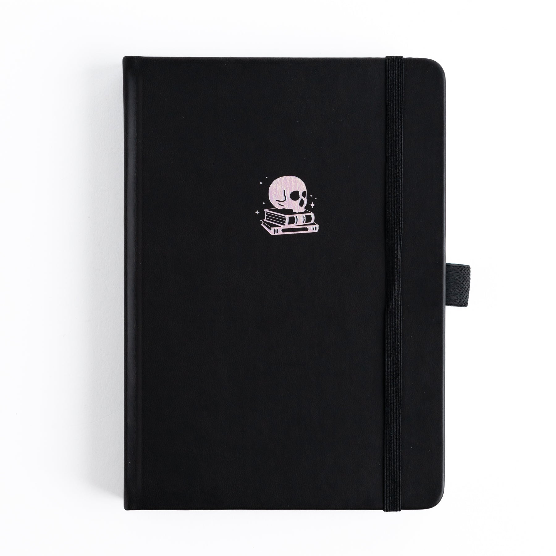 Skull & Books: Dot Grid Notebook - Archer and Olive
