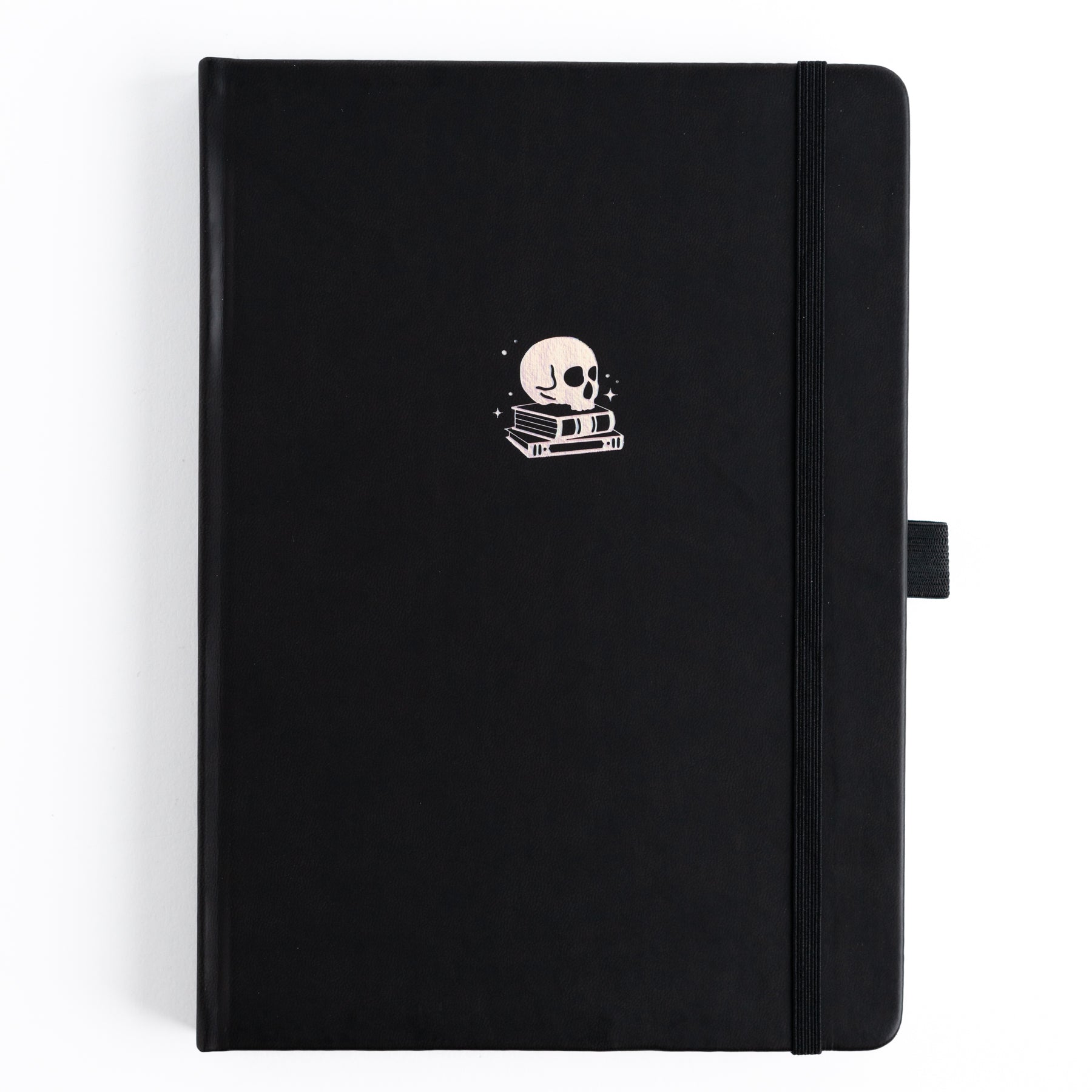 Skull & Books: Dot Grid Notebook - Archer and Olive