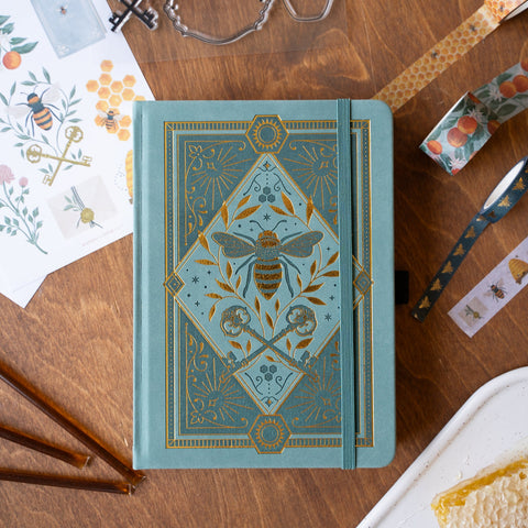 Keeper Of Bees Dot Grid notebook - Archer and Olive