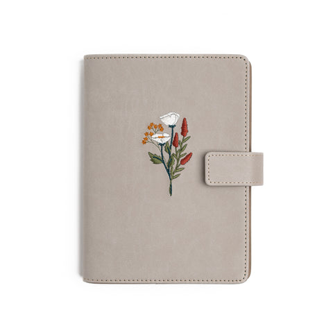 Embroidered Journal Cover - Archer and Olive