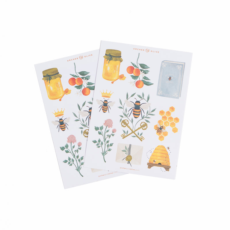 Keeper Of Bees Sticker Set - Archer and Olive