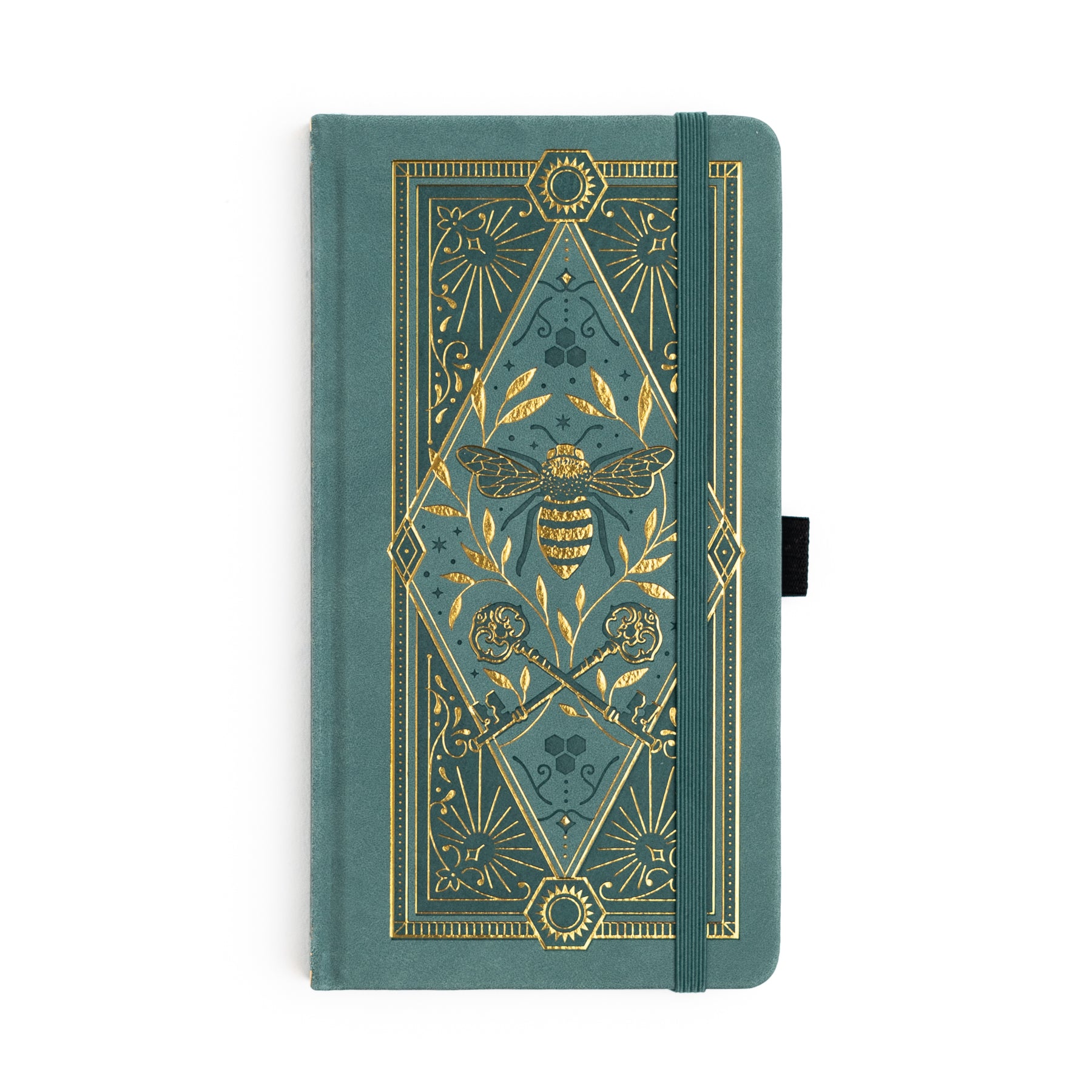 Keeper of the Bees in Soft Teal: Notebook