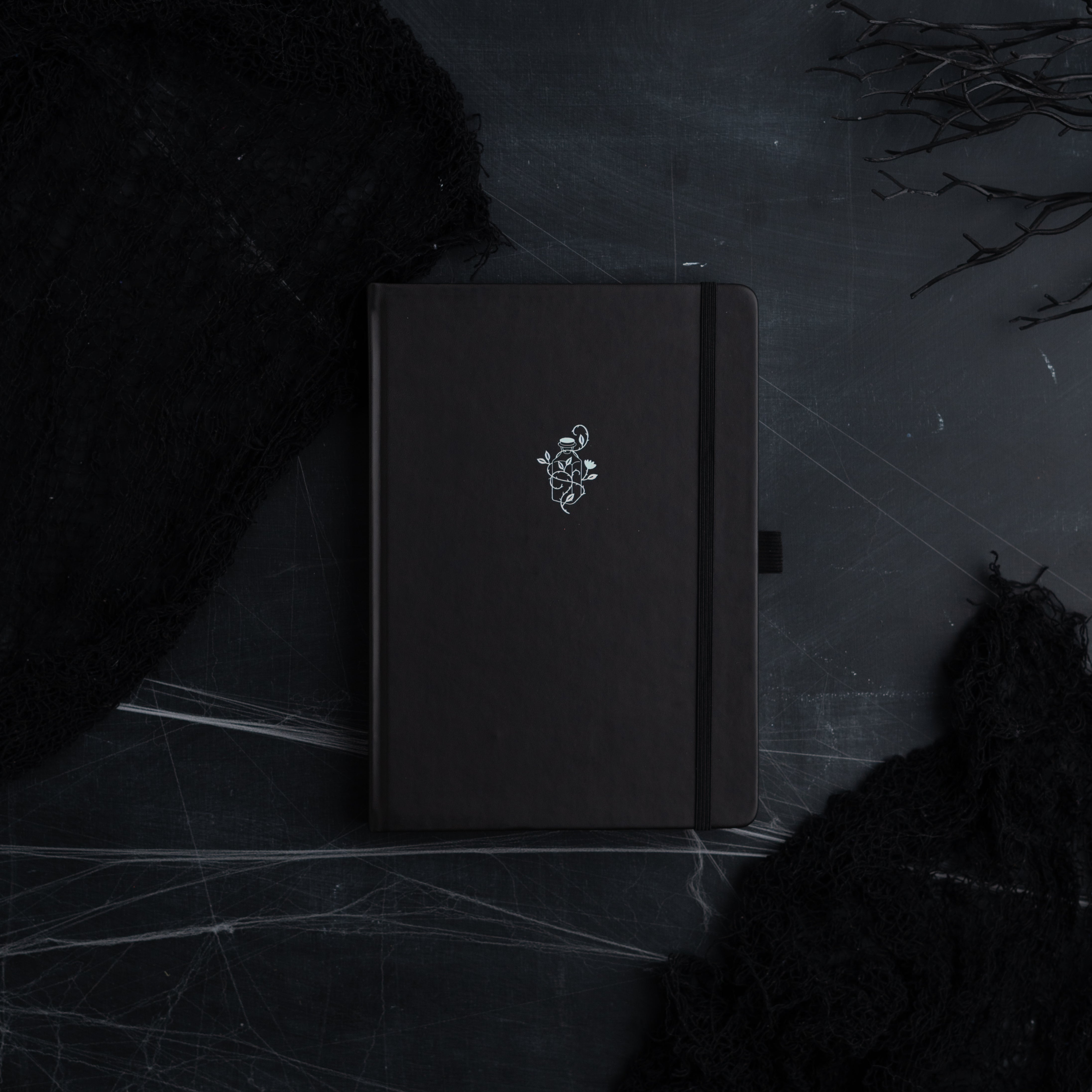 Thorn Bottle: Dot Grid Notebook - Archer and Olive