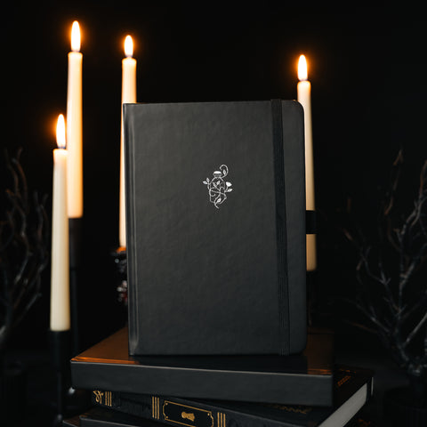 Thorn Bottle: Dot Grid Notebook - Archer and Olive