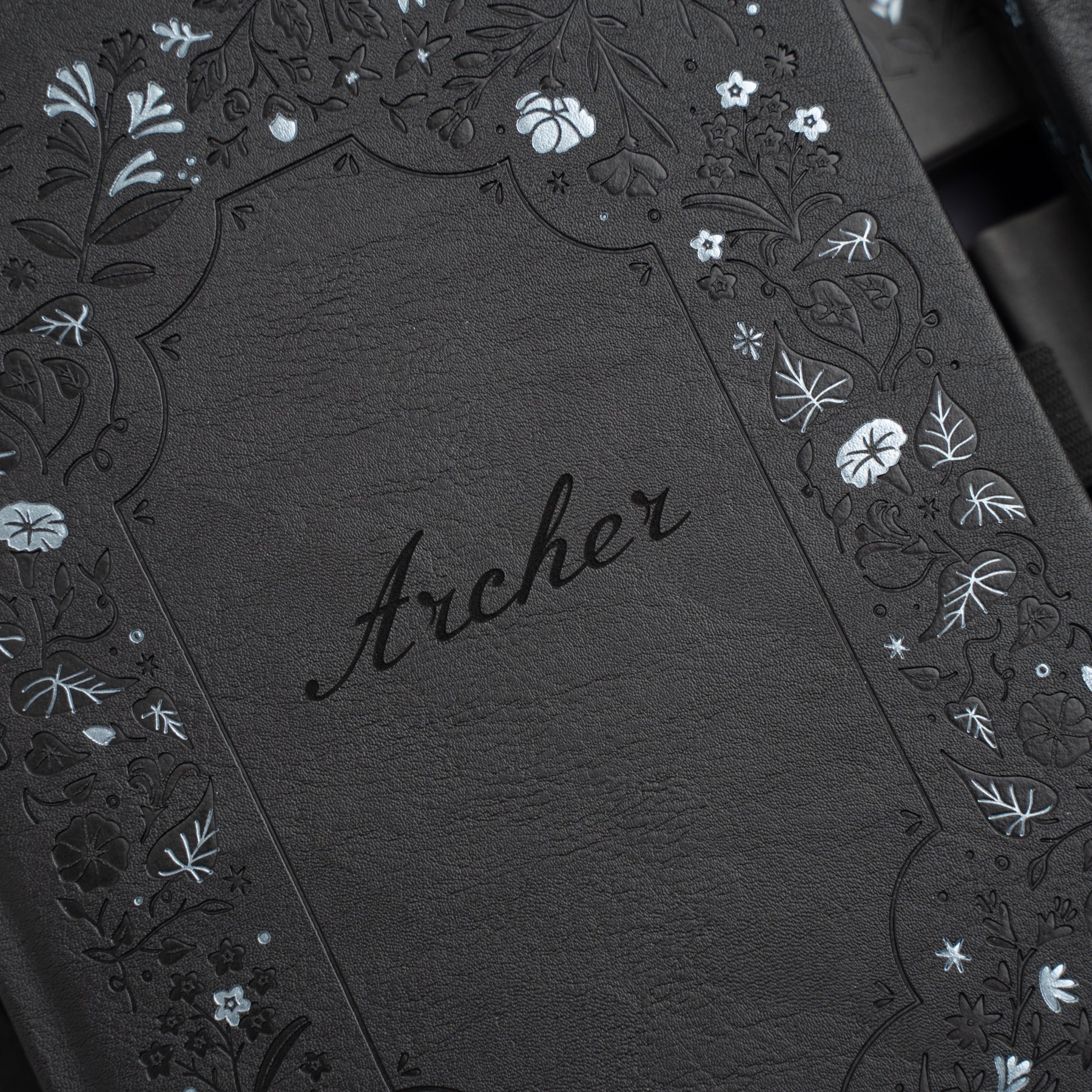 PRE-ORDER CLOSED A5 Midnight Floral: Blank Notebook - Archer and Olive