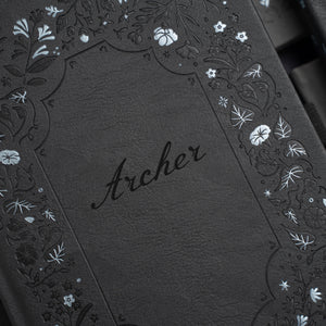 PRE-ORDER CLOSED A5 Midnight Floral: Blank Notebook - Archer and Olive