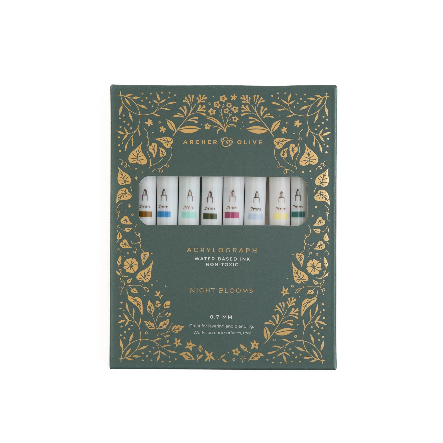 Summer Acrylograph Pens - Archer and Olive